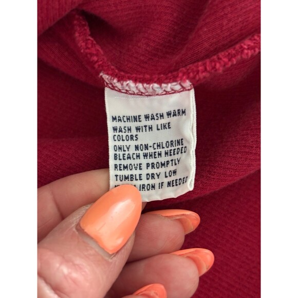 Polo by Ralph Lauren‎ Men’s Quarter Zip Red Pullover Heavy Sweater Large - Picture 6 of 6